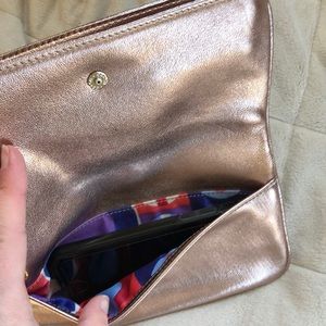 Coach Bags - π Coach Rose Gold Wristlet, J0869 Coach Bags - π Coach Rose Gold Wristlet, J0869